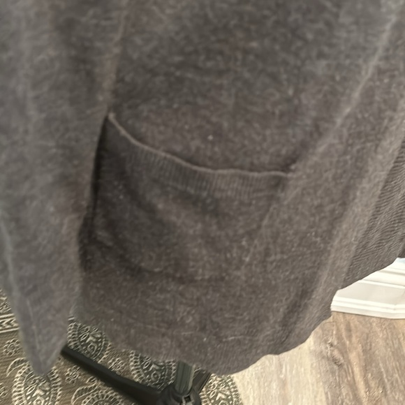 George grey cardigan with pockets sz medium - Picture 4 of 6